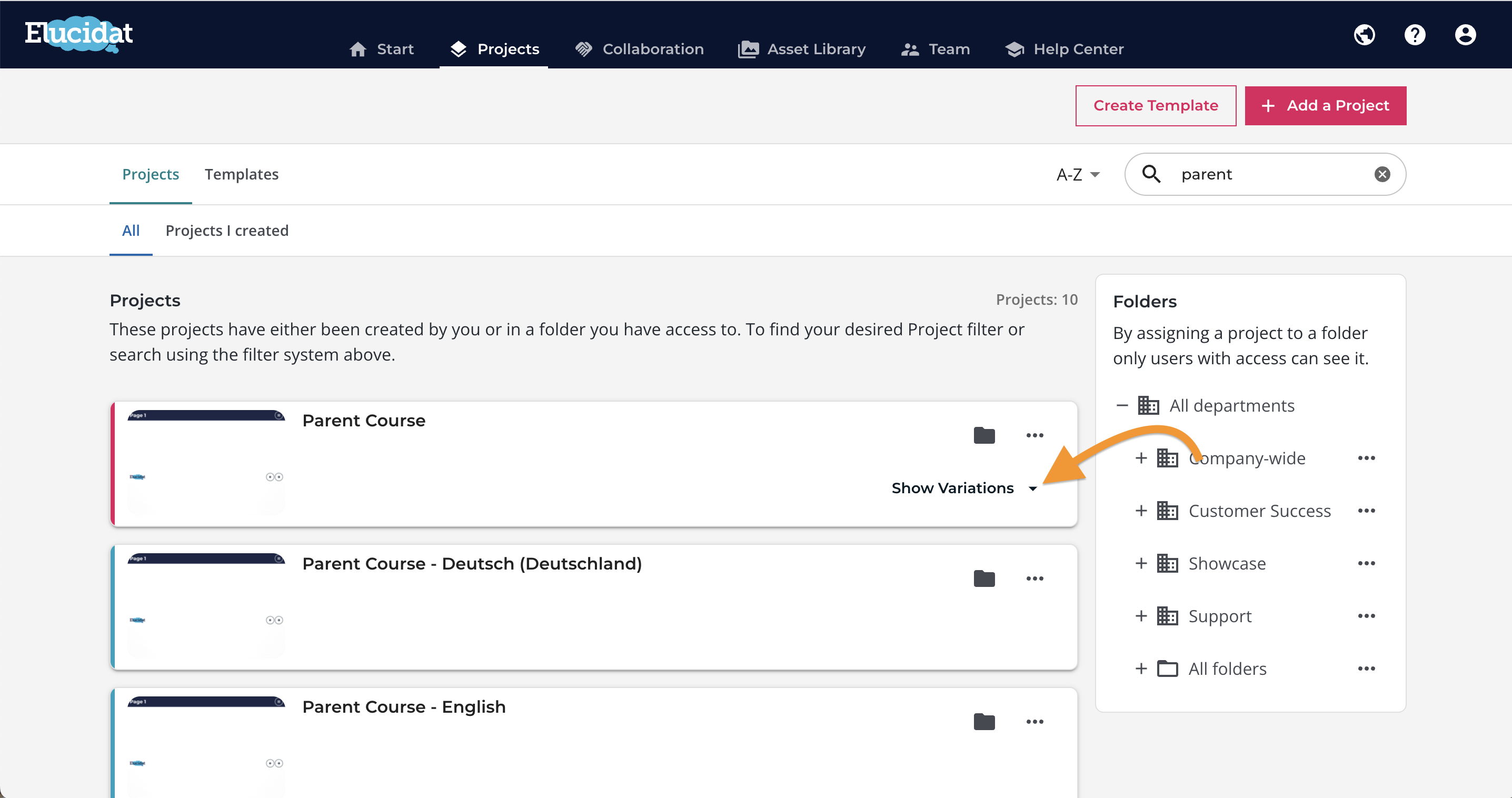 Author, arrow pointing to Show Variations of a Parent Course.png