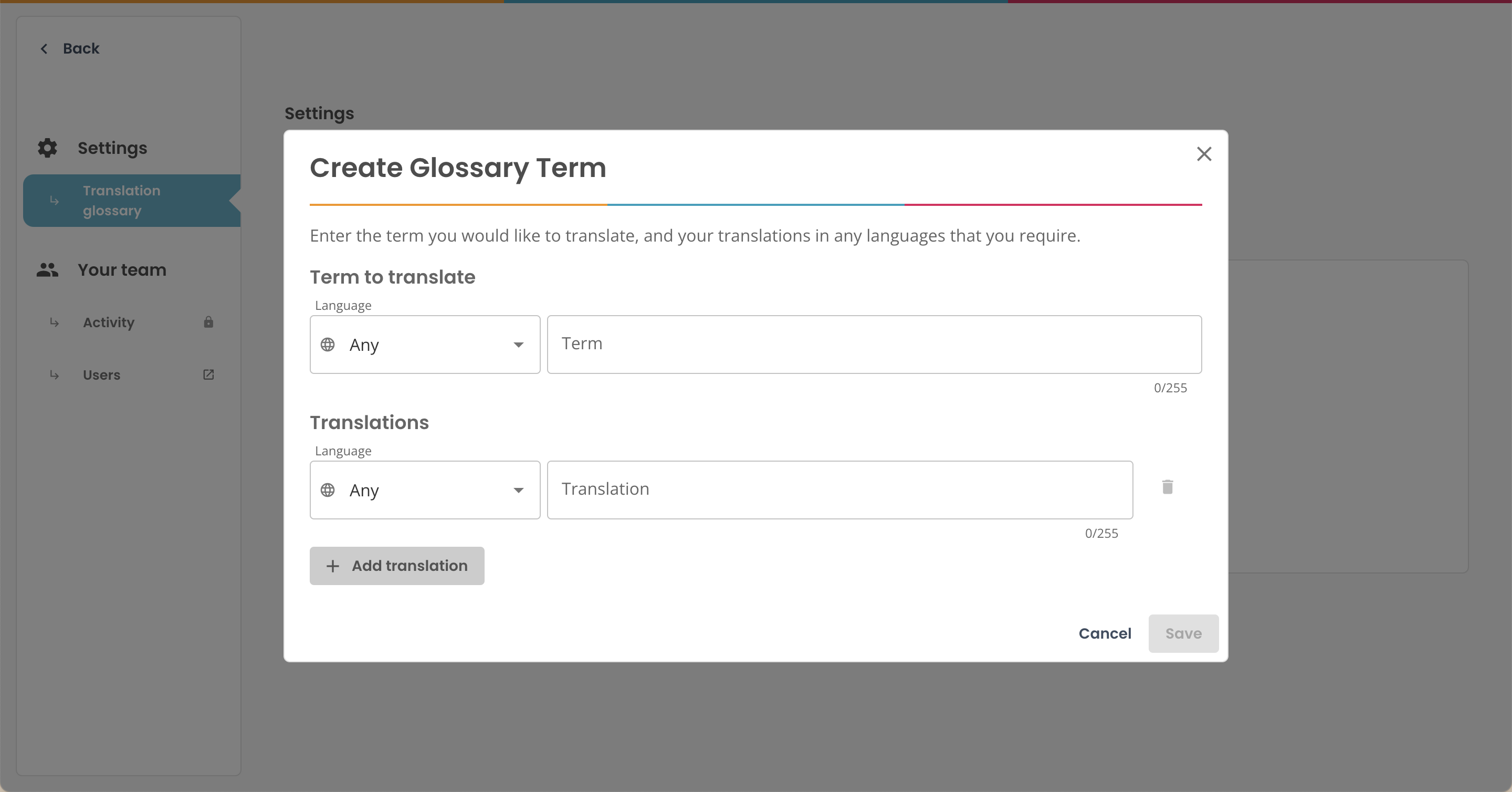 Translation Glossary, term management modal .png