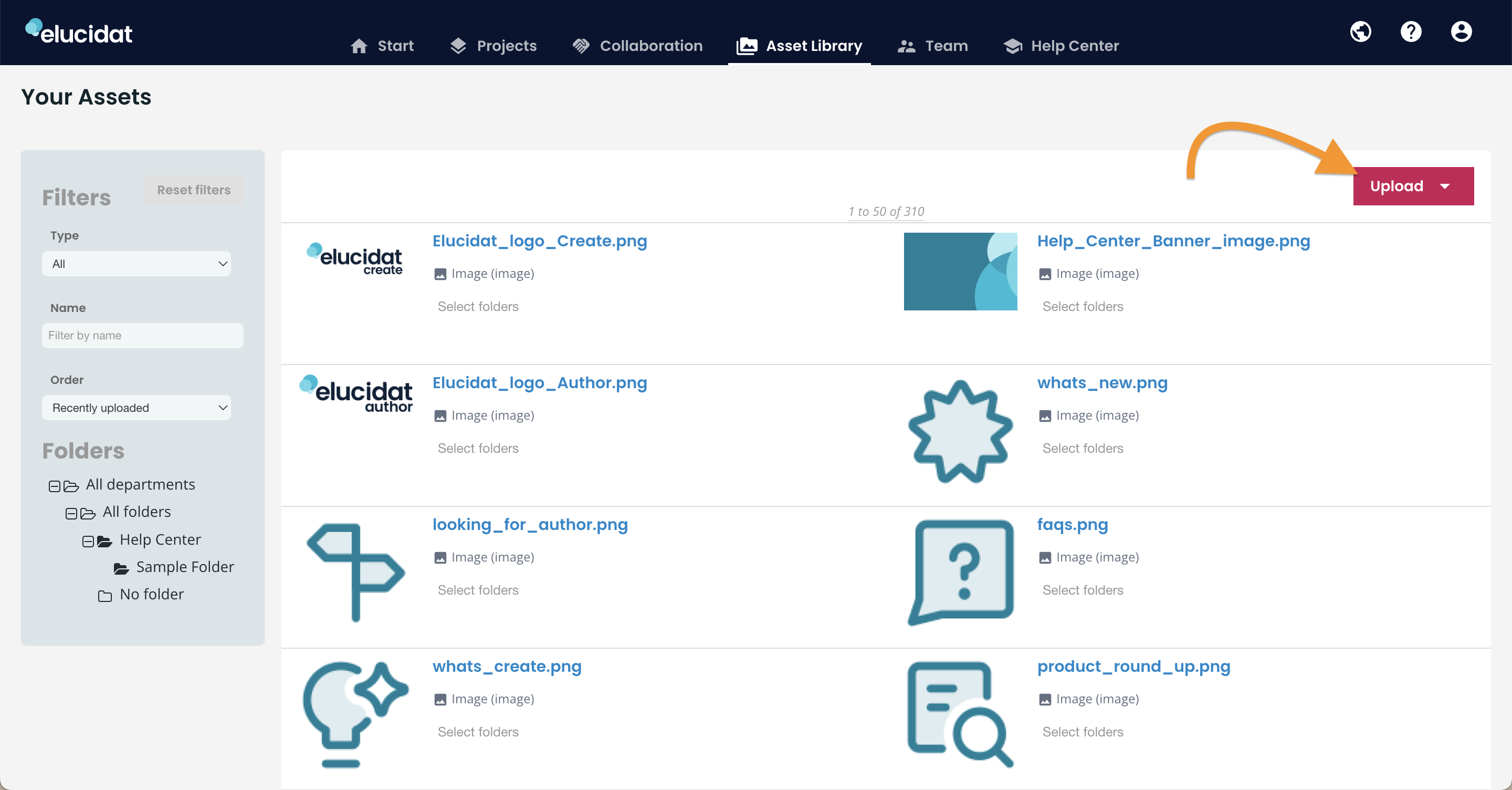 Author, Asset Library, Upload button.png