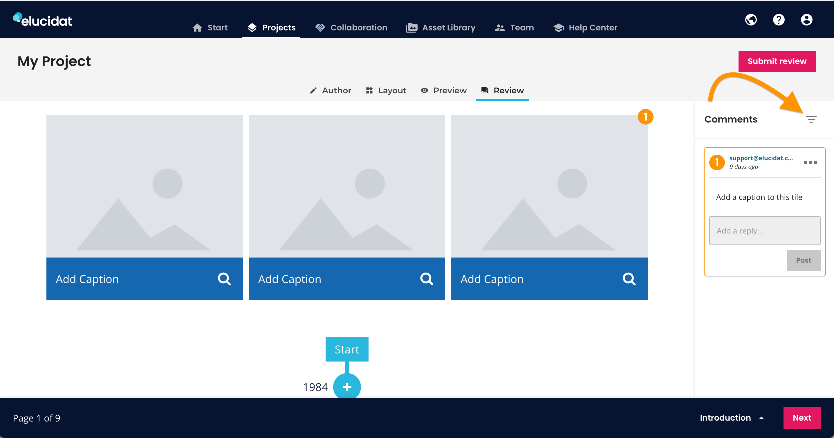 author-review-comment-pane-filter-menu