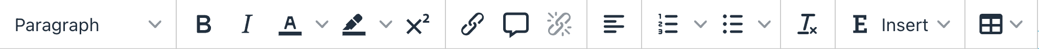 author-text-formatting-toolbar