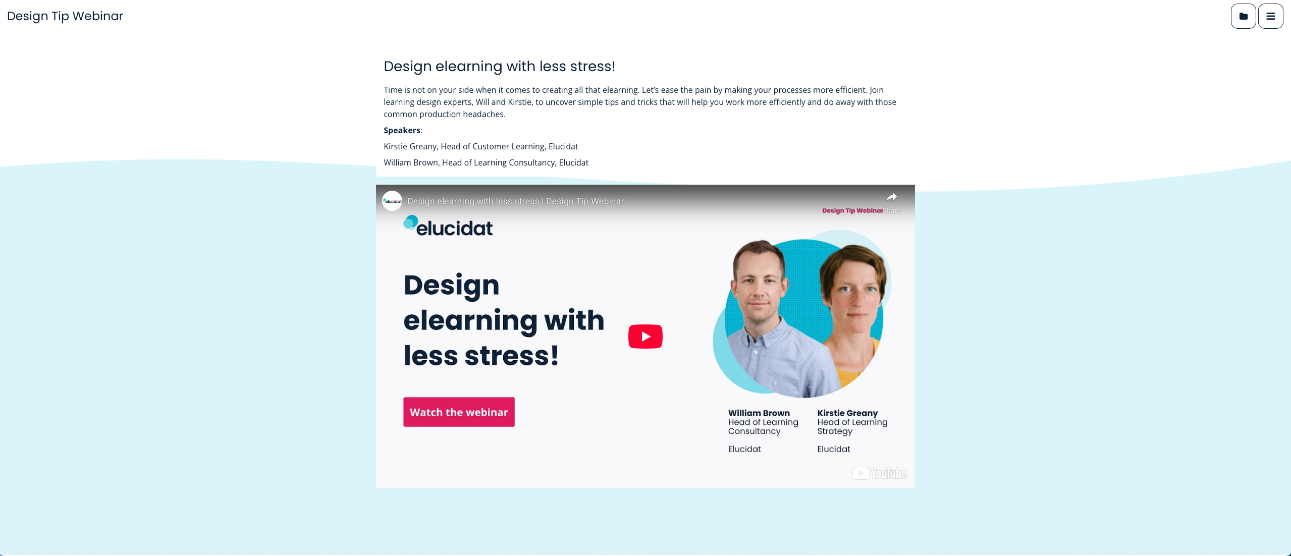 eluauthor-course-design-tip-webinar-youtube-embed