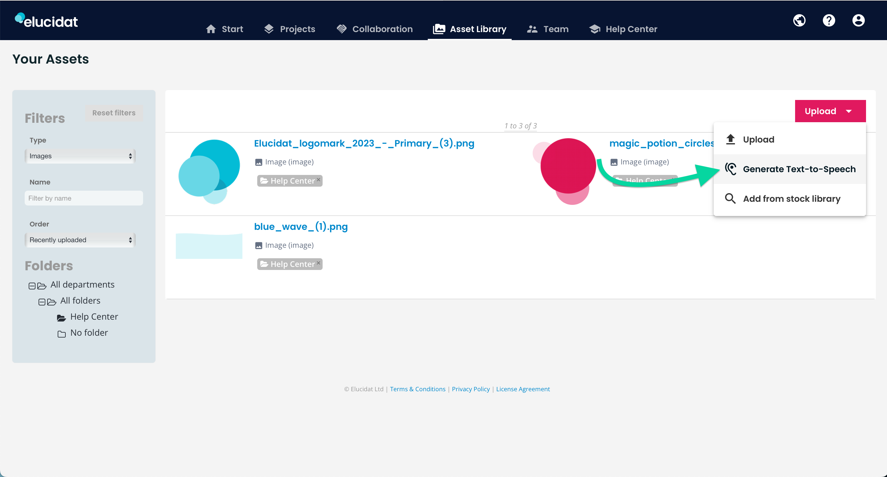 eluauthor-asset-library-upload-generate-text-to-speech
